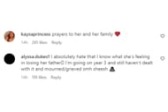 Netizens share their condolences (Image via Instagram)